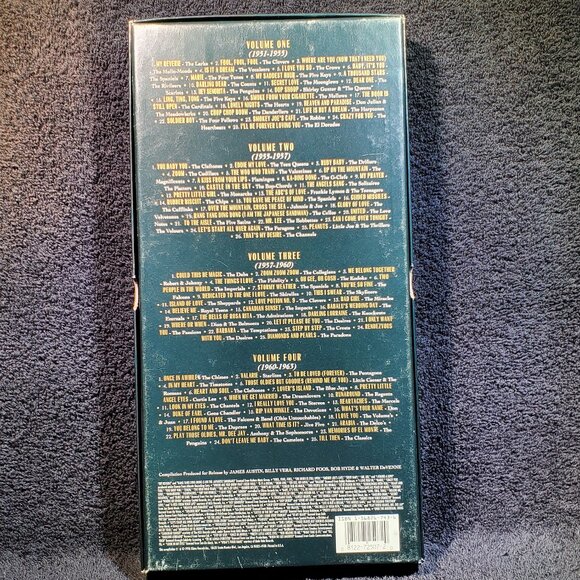 VINTAGE DOO WOP COMPACT DISC BOX SET ( NUMBER 2 ) WITH 101 MUSIC SELECTIONS - Picture 2 of 11